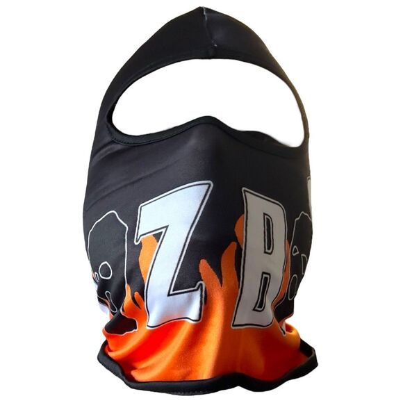 NWT Orange Noz Boyz Shooters Balaclava Unisex OS | Biking Urban Trap Punk HipHop - Picture 6 of 11